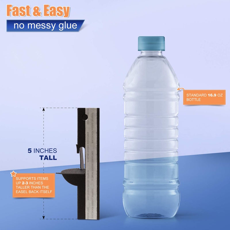 لينيكو حامل خلفي لاصق ذاتي أسود من لاينكو، 5 بوصات، عبوة من 25 قطعة - Image 5